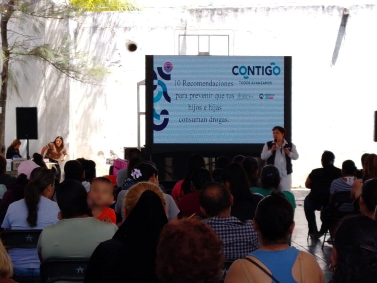 Fortalece CECA la prevención de adicciones desde el núcleo familiar en Tolimán