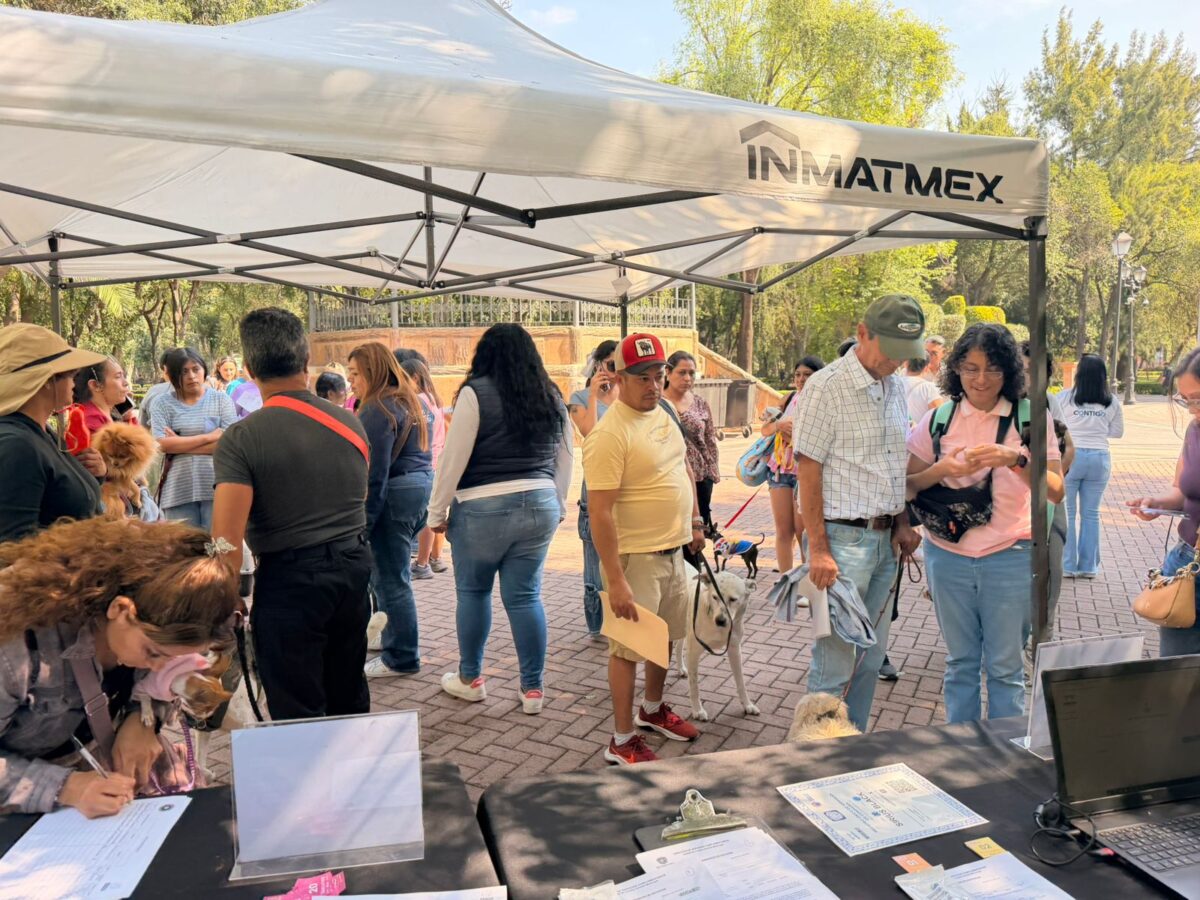 Participa la Secretaría de Bienestar Animal en afiliación de mascotas al sistema Qrobus