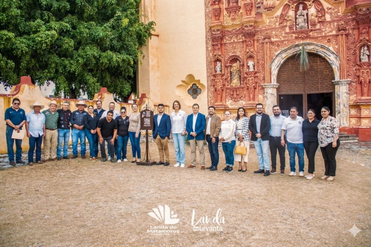 Presenta Yuni Benítez Audio Guía para Fortalecer el Turismo Cultural en la Misión de Landa de Matamoros&nbsp;