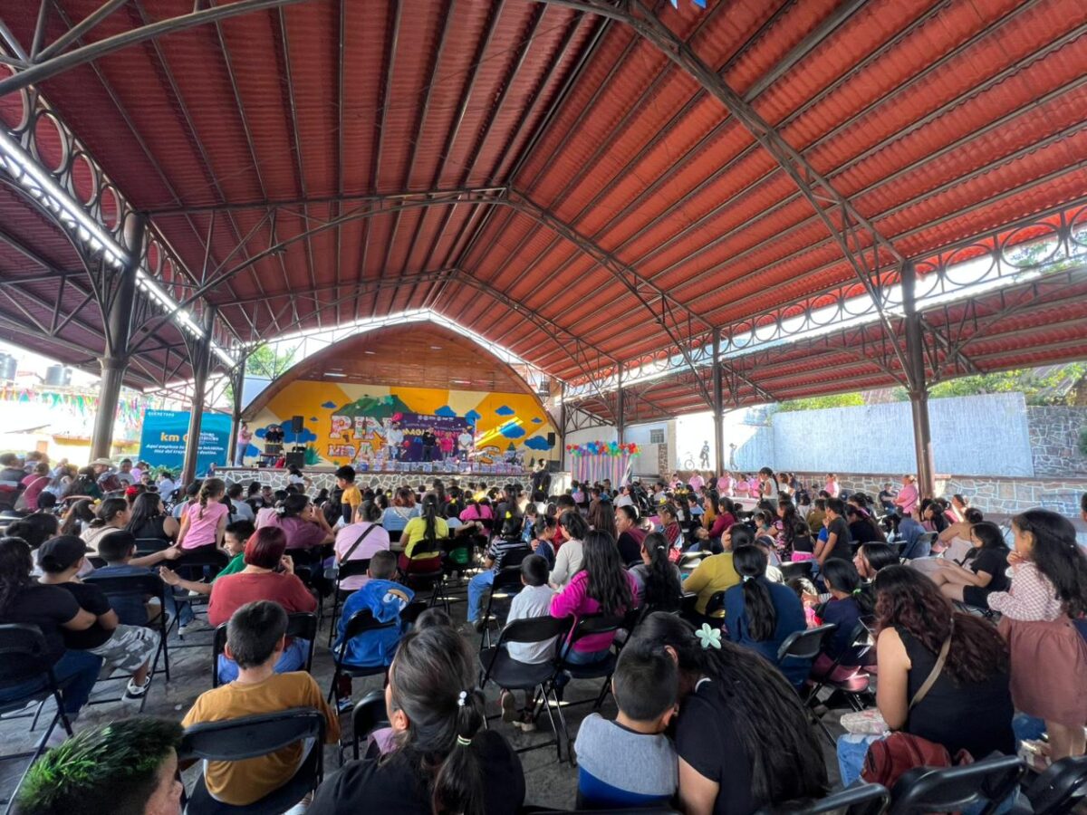 Celebra Pinal de Amoles a la Niñez con Gran Festejo en la Cabecera Municipal