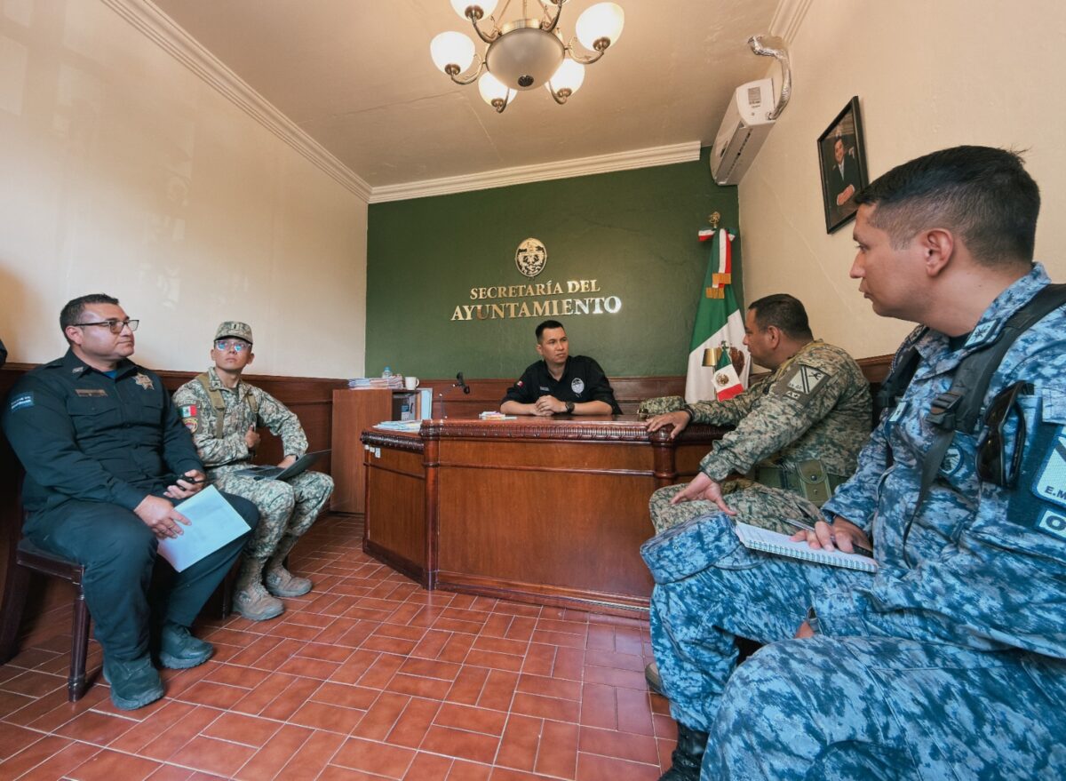 Fortalecen la Coordinación Interinstitucional en materia de Seguridad y Prevención en Jalpan