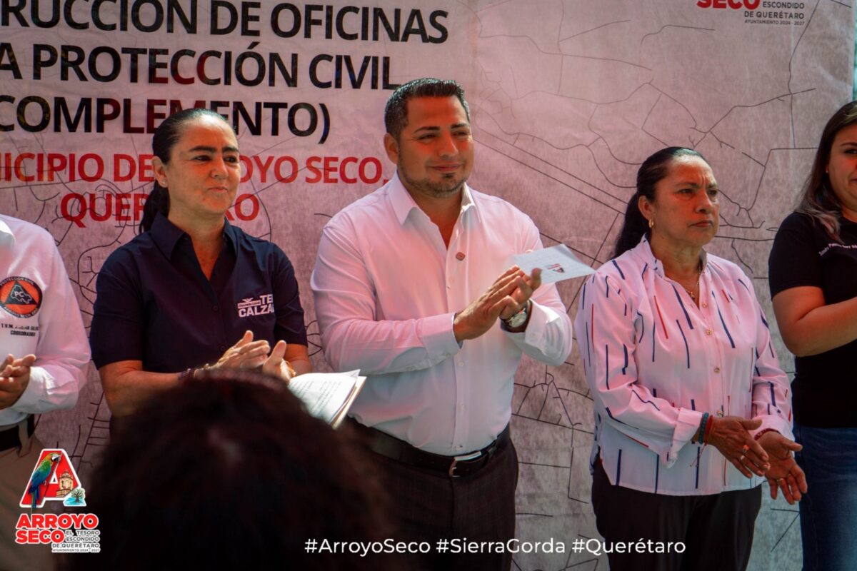 En Arroyo Seco fortalecen capacidad de respuesta con nuevas oficinas de Protección Civil