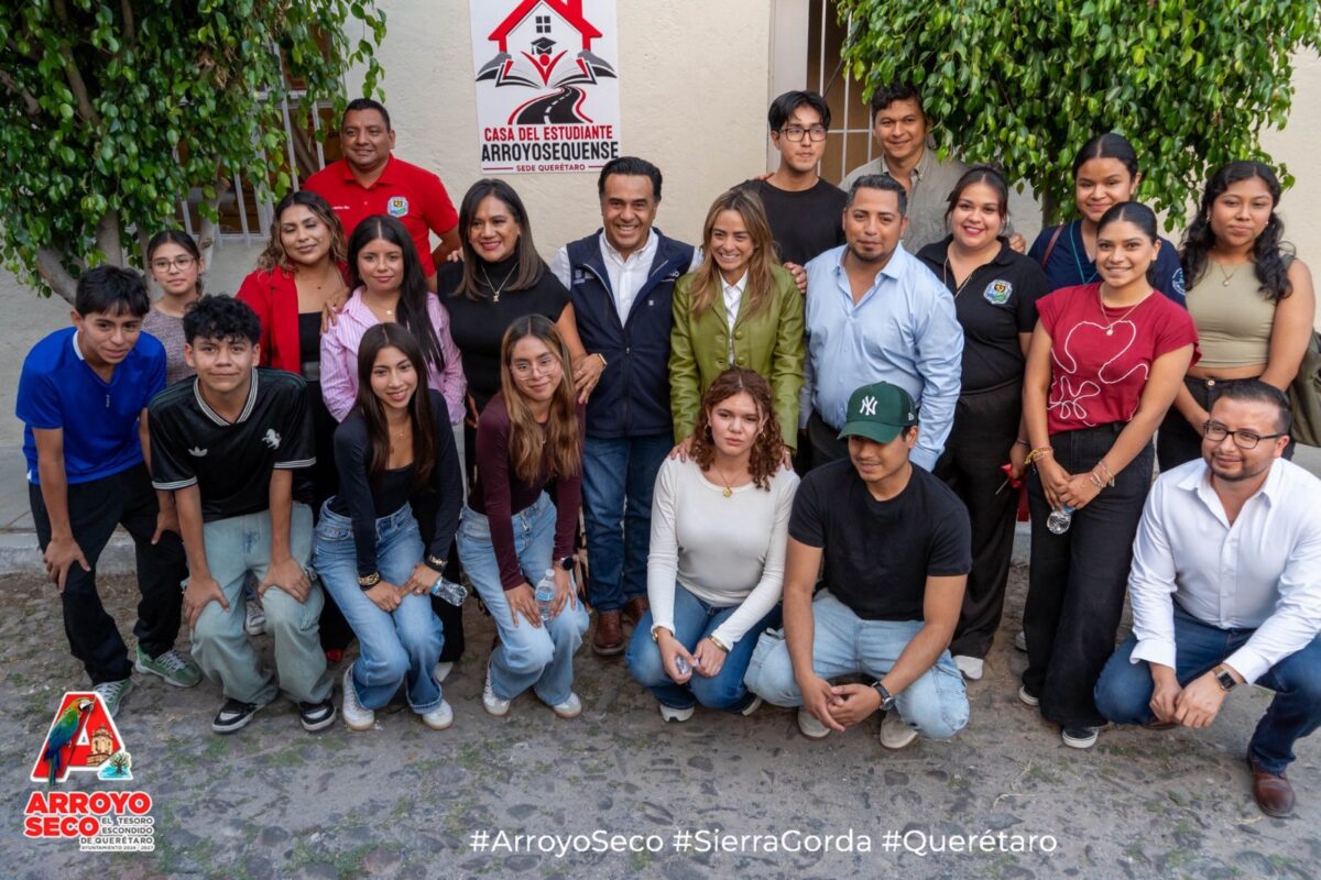 Un sueño para la juventud arroyosequense hoy es una realidad: Fernando Sánchez Gil entrega Casa del Estudiante
