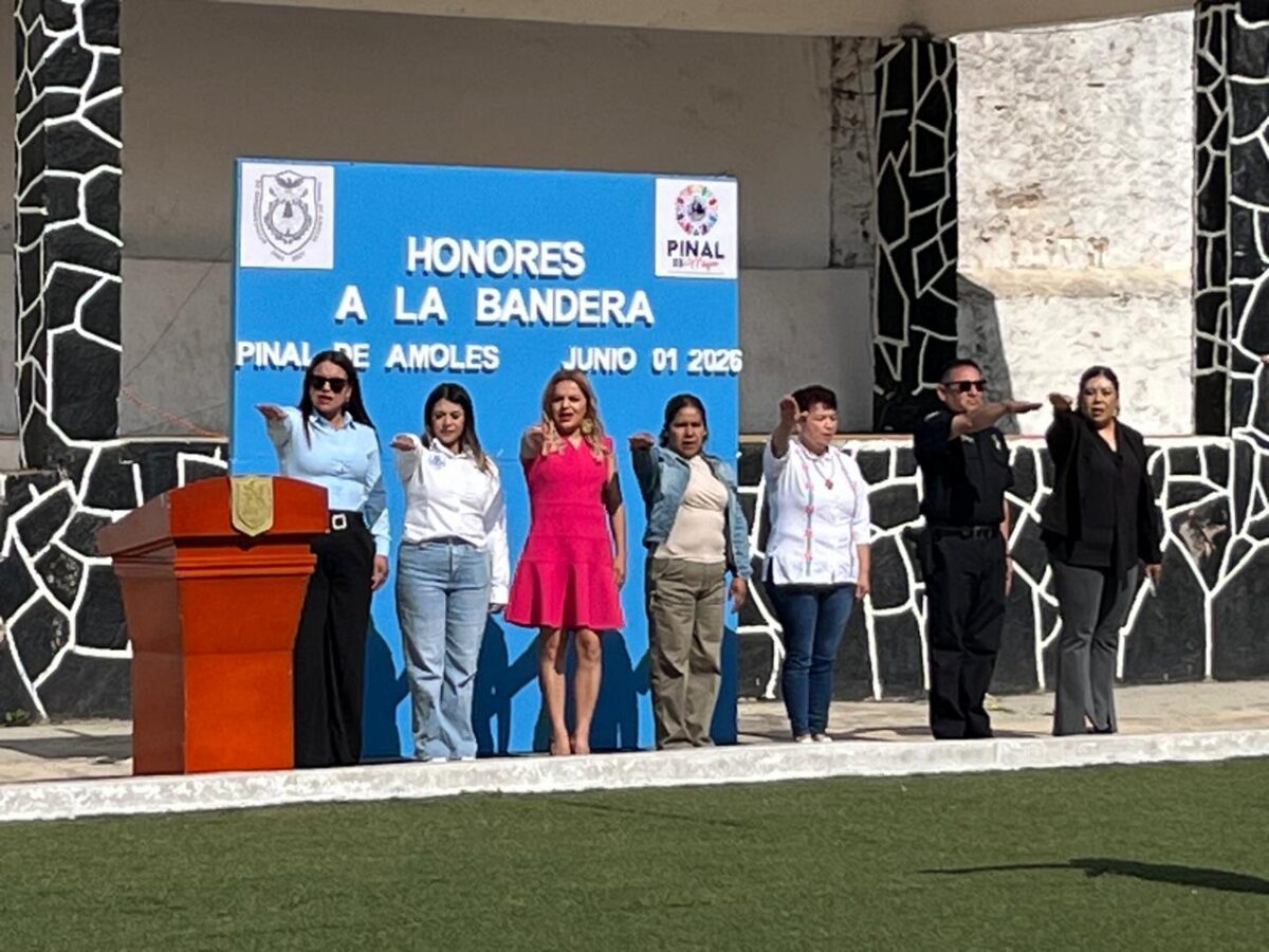 Fortalecen Valores Cívicos en Pinal de Amoles