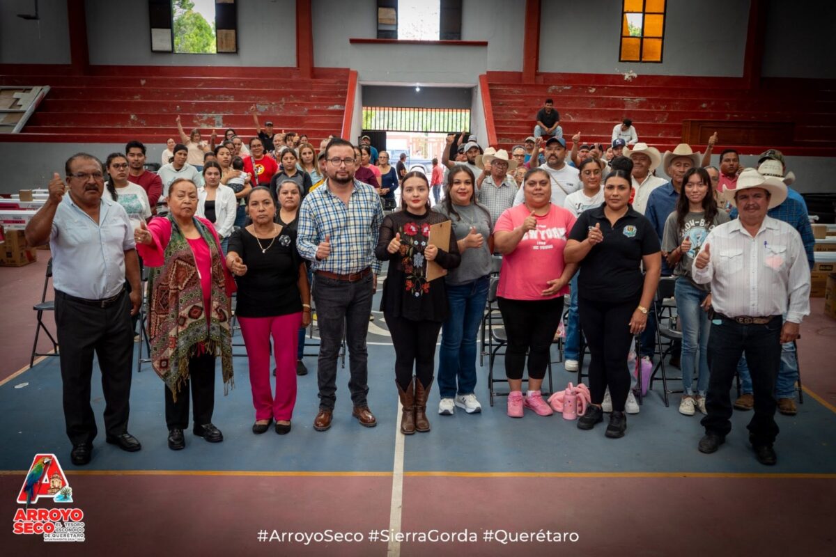 Con Resultados 66 familias reciben apoyos subsidiados en Arroyo Seco