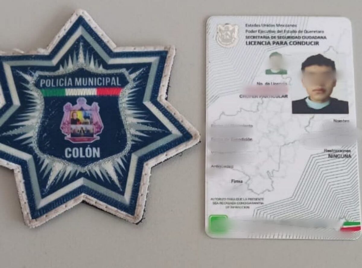 Aseguran a Masculino por uso de Documentos Falsos