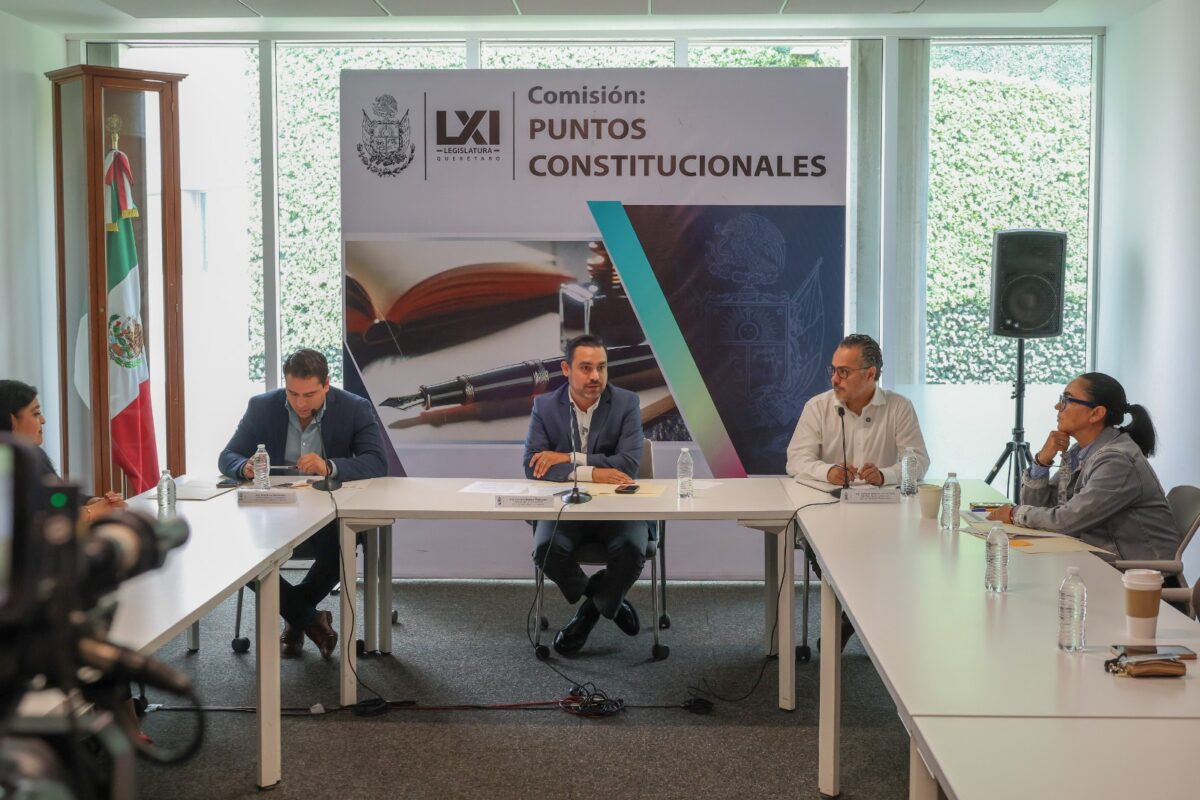 Comisión de Puntos Constitucionales remite a los 18 ayuntamientos Iniciativa de Reforma Constitucional local en materia de no reelección y nepotismo electoral